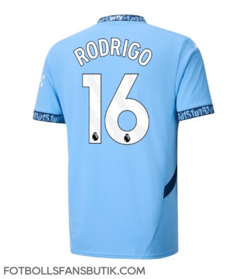 Manchester City Rodri Hernandez #16 Replika Hemmatröja 2024-25 Kortärmad